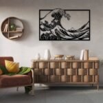 The Great Wave Kanagawa Metal Wall Art